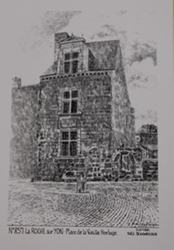 Carte postale_Carte postale NB Maison Renaissance