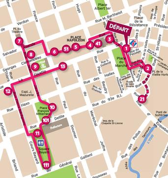 Plan parcours Napoleon