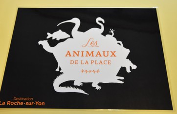 Set de table_fond noir lt orange