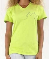 Textile_Tshirt Femme Napoléon VERT