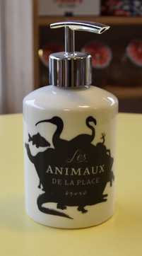 Vaisselle_Diffuseur savon Logo Animaux